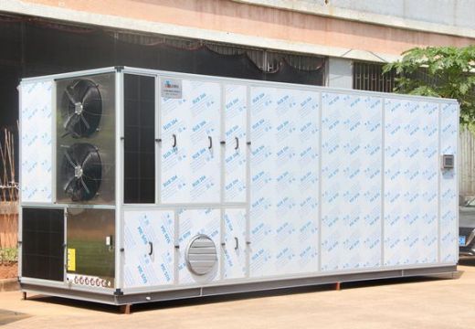 空氣能熱泵竹筍烘干機工作原理【集木烘干】